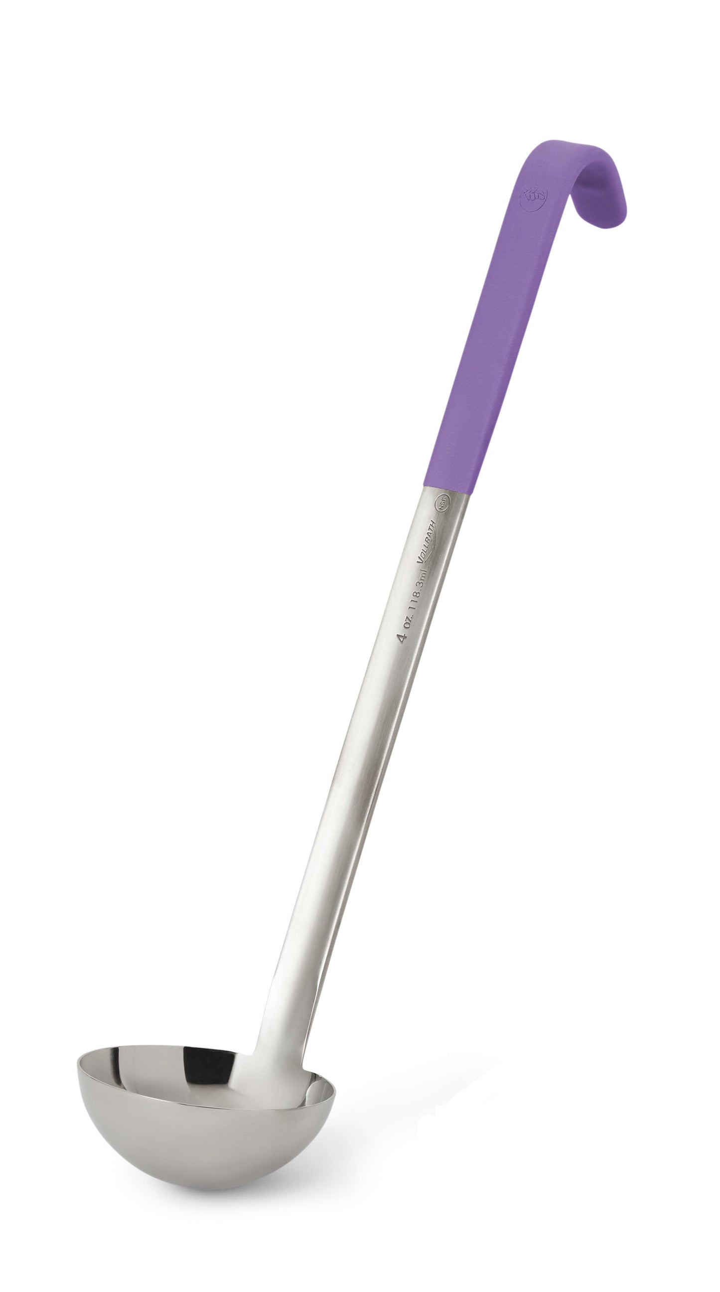 Vollrath Kool Touch Color-Coded One-Piece Ladle, 4 oz, Purple, FINAL SALE - 4980480