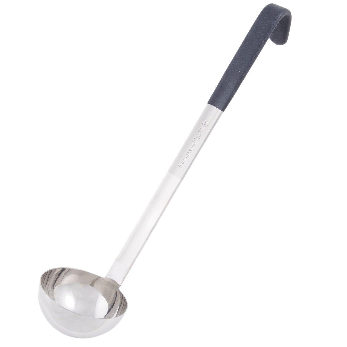 Vollrath Heavy Duty One-Piece Kool Touch Ladle, 5 oz, Black, FINAL SALE - 4980520