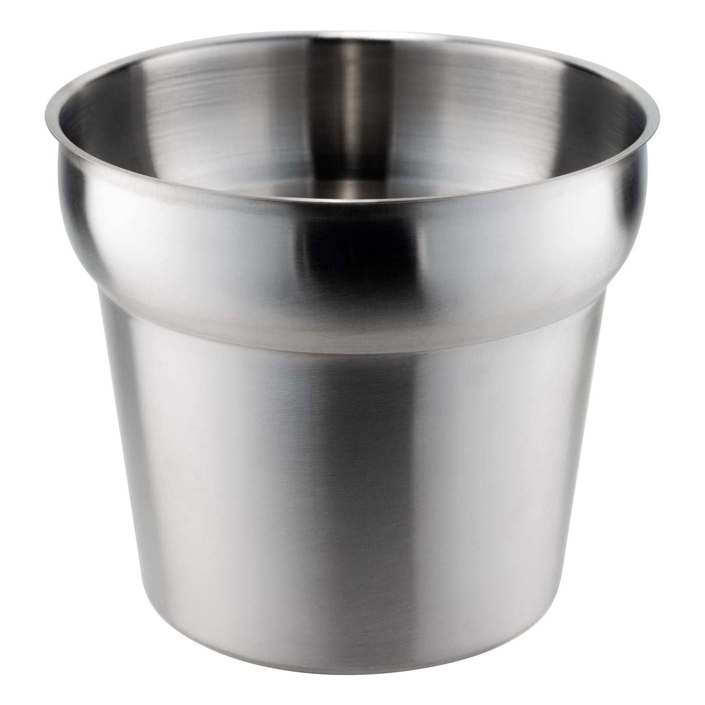 Browne Round Insert, 7.1 qt, Stainless Steel - 575587