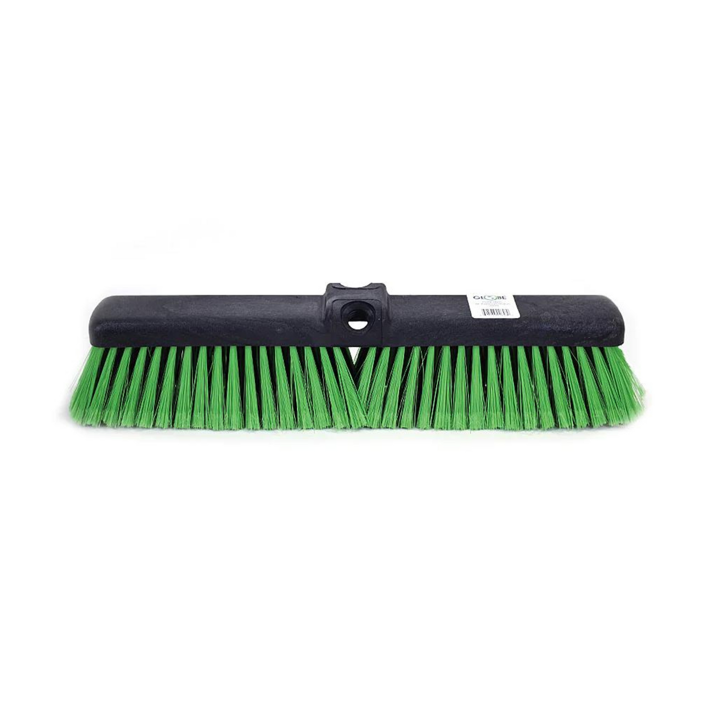 Globe Push Broom Head, 18", Plastic, Green - 5055G