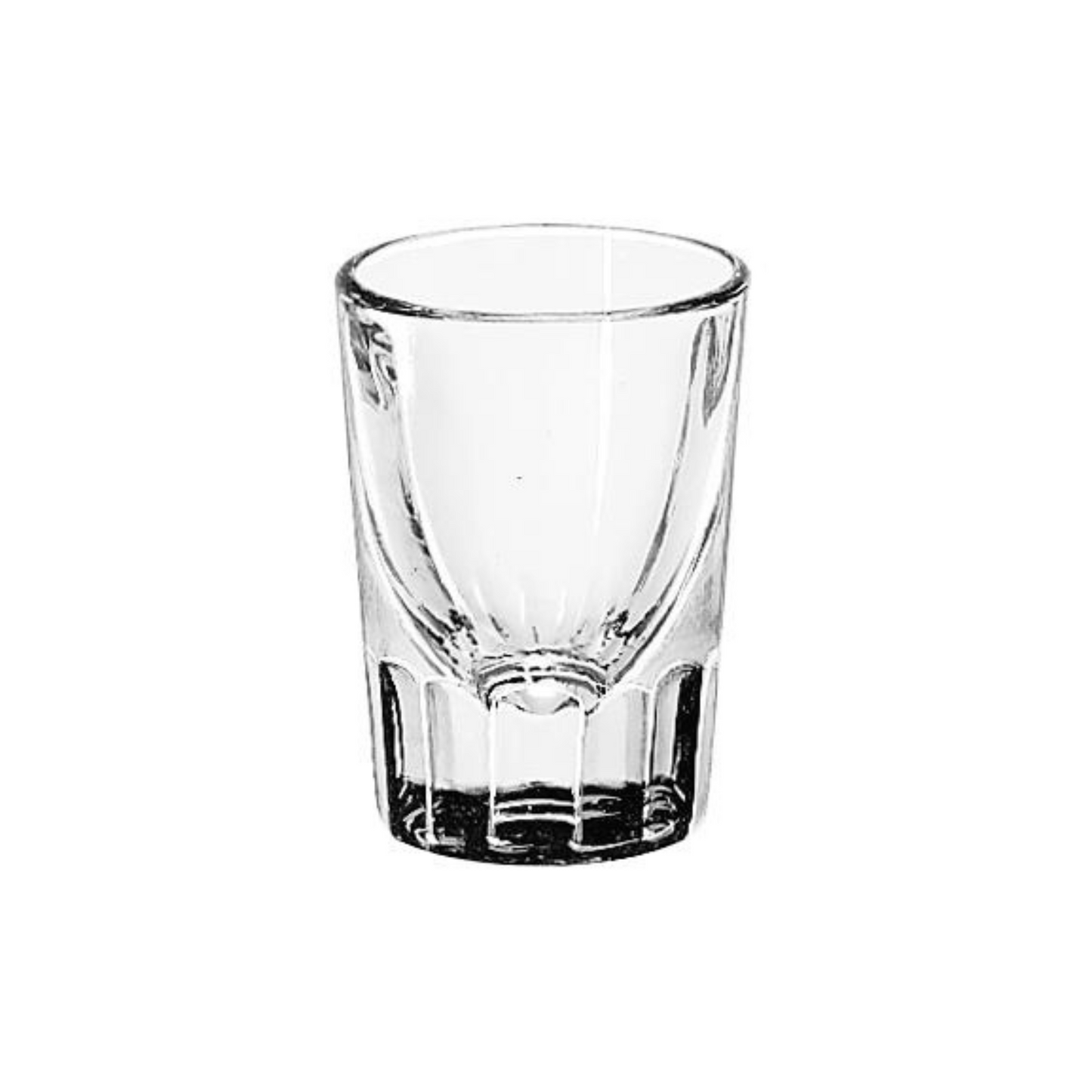 Libbey Fluted Whiskey Shot Glass, 2 oz (48-pack) - 5126