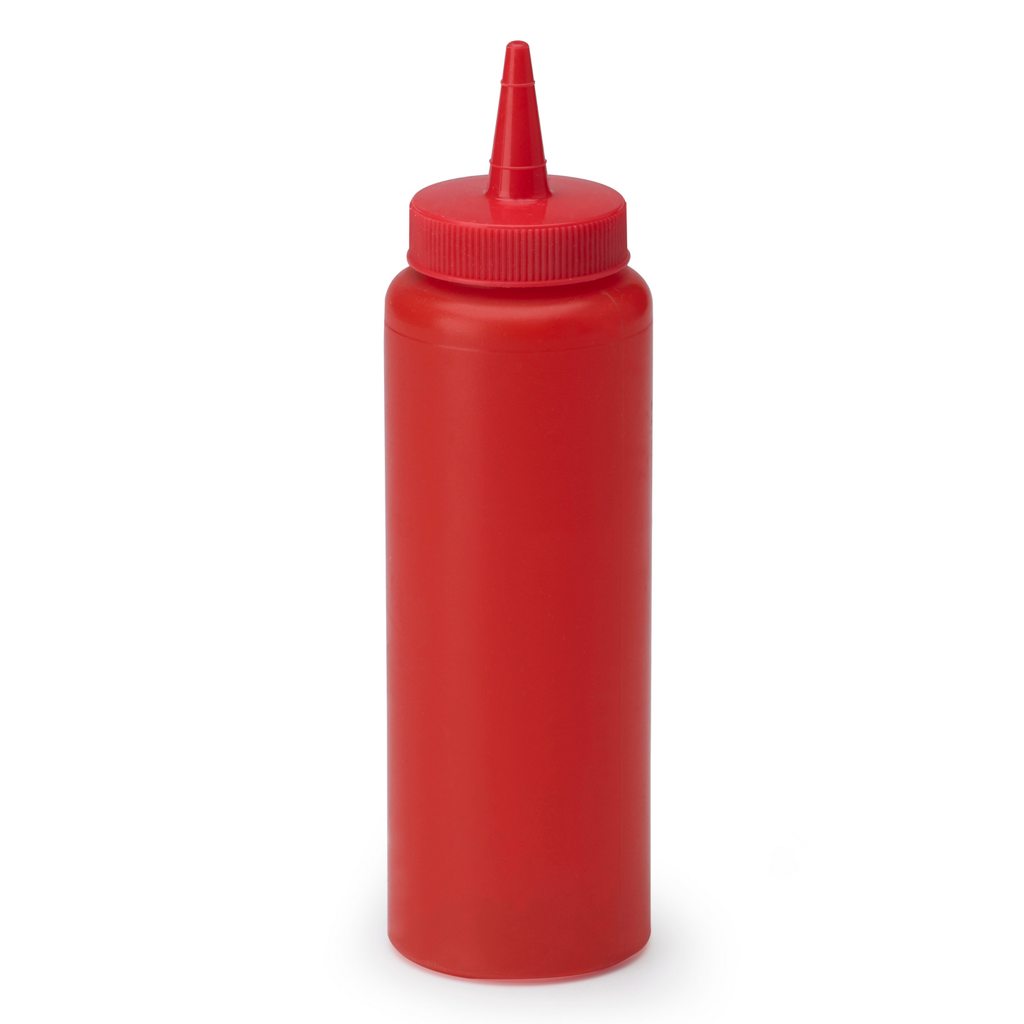 Vollrath Slim Profile Squeeze Bottle, 12 oz, Red - 52064
