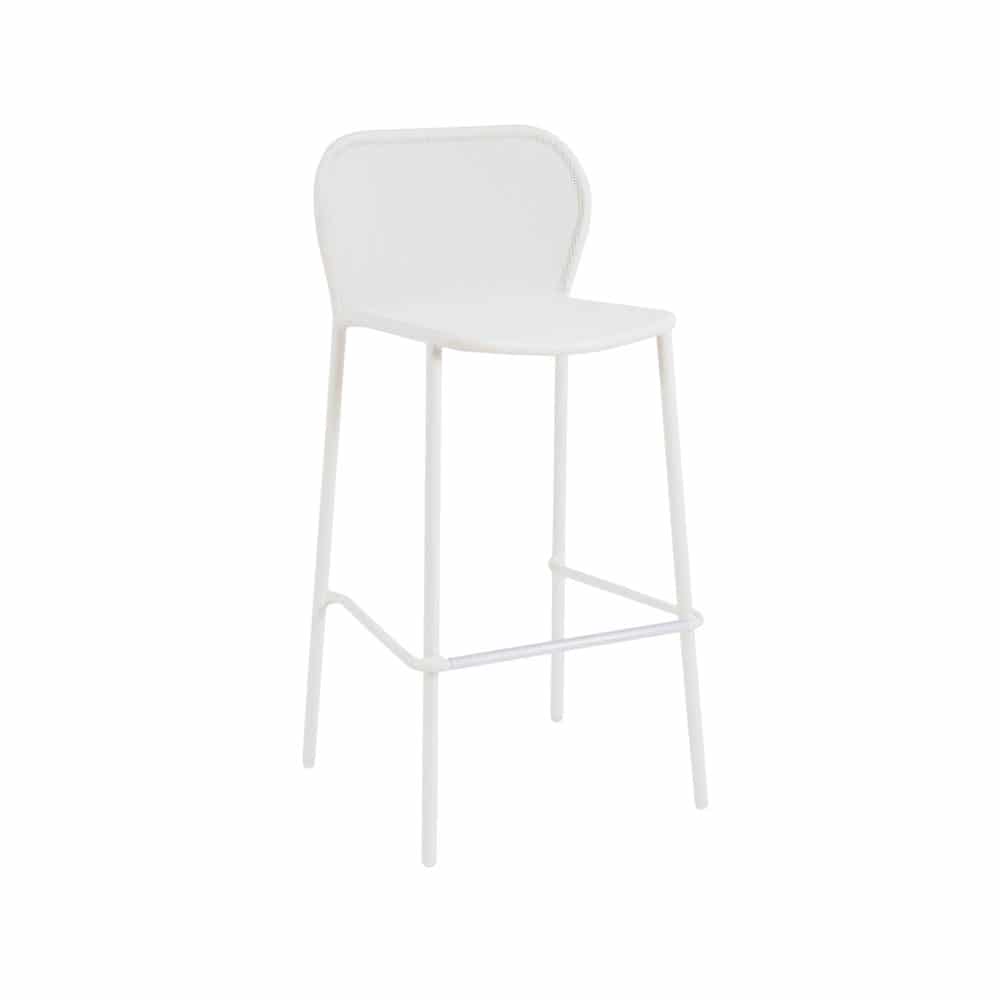 Emu Darwin Bar Stool, Steel, Antique White Finish (4-pack) - 523-23