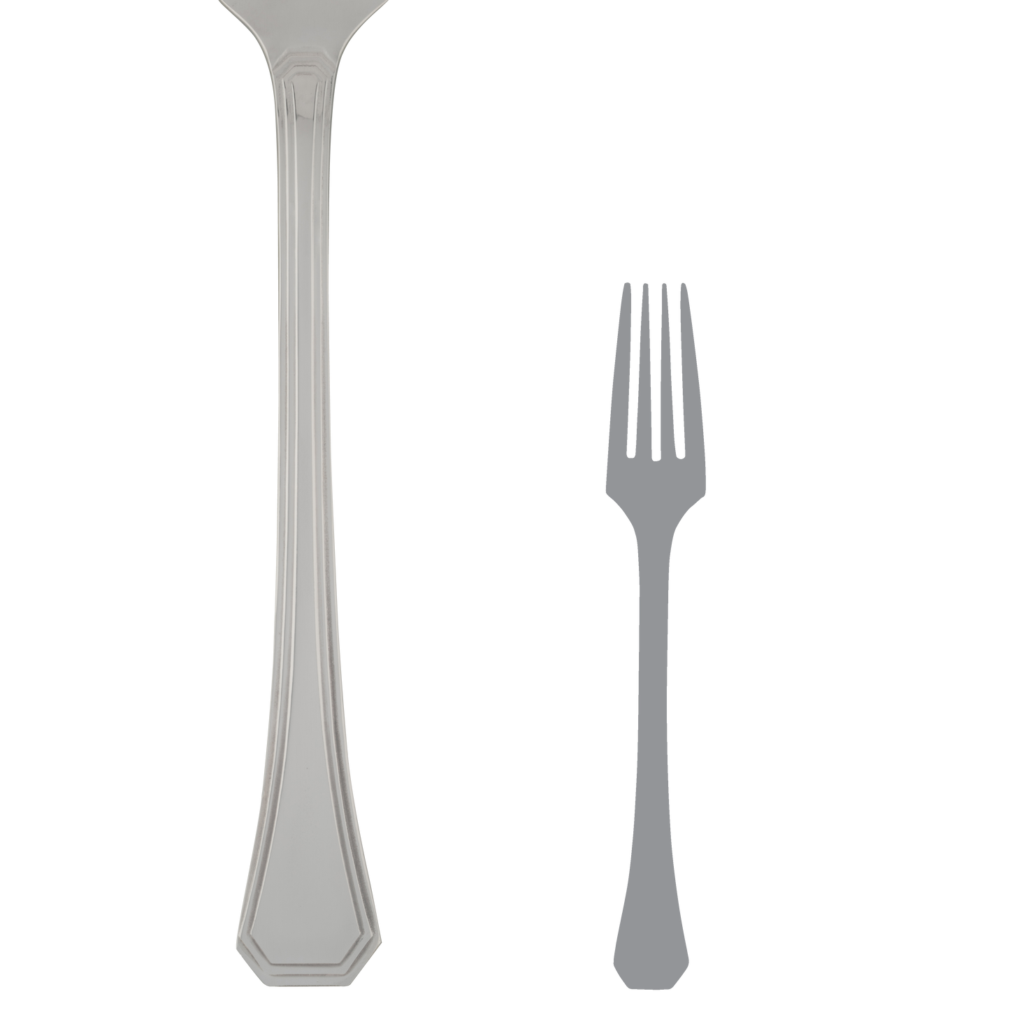 Steelite | Fourchette à salade de luxe WNK (paquet de 12)