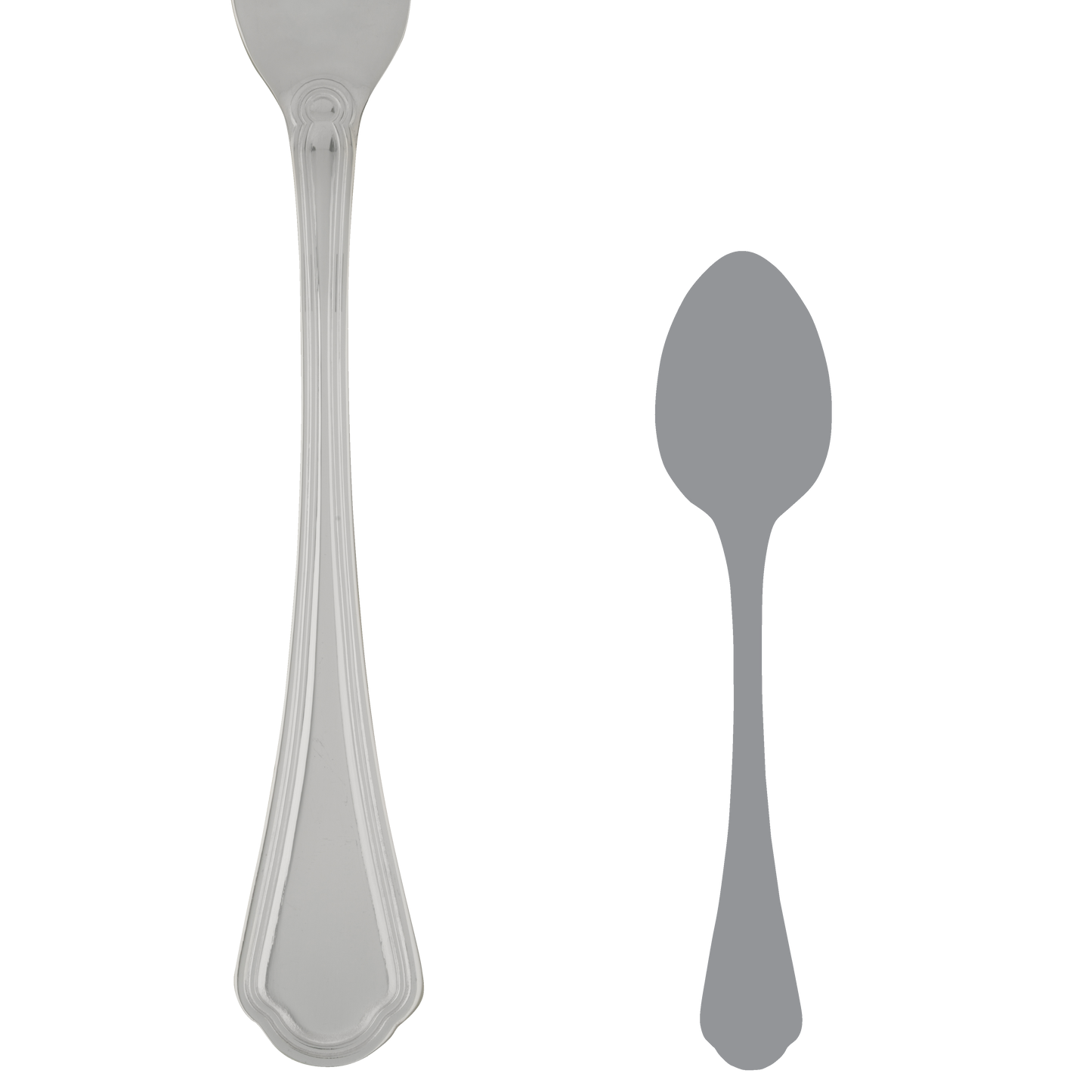 Steelite WNK Leopardi Oval Dessert / Soup Spoon (12-pack) - 5307S003