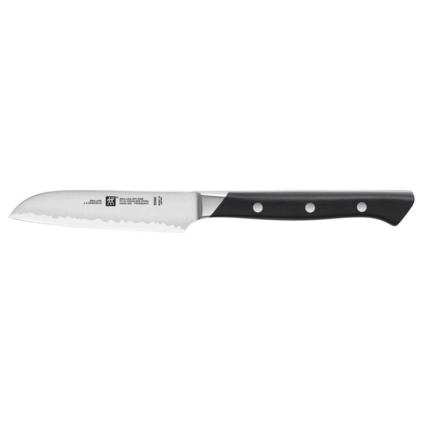 Henckels | Diplome Vegetable Knife, 3.5", Black - ChefEquipment.com