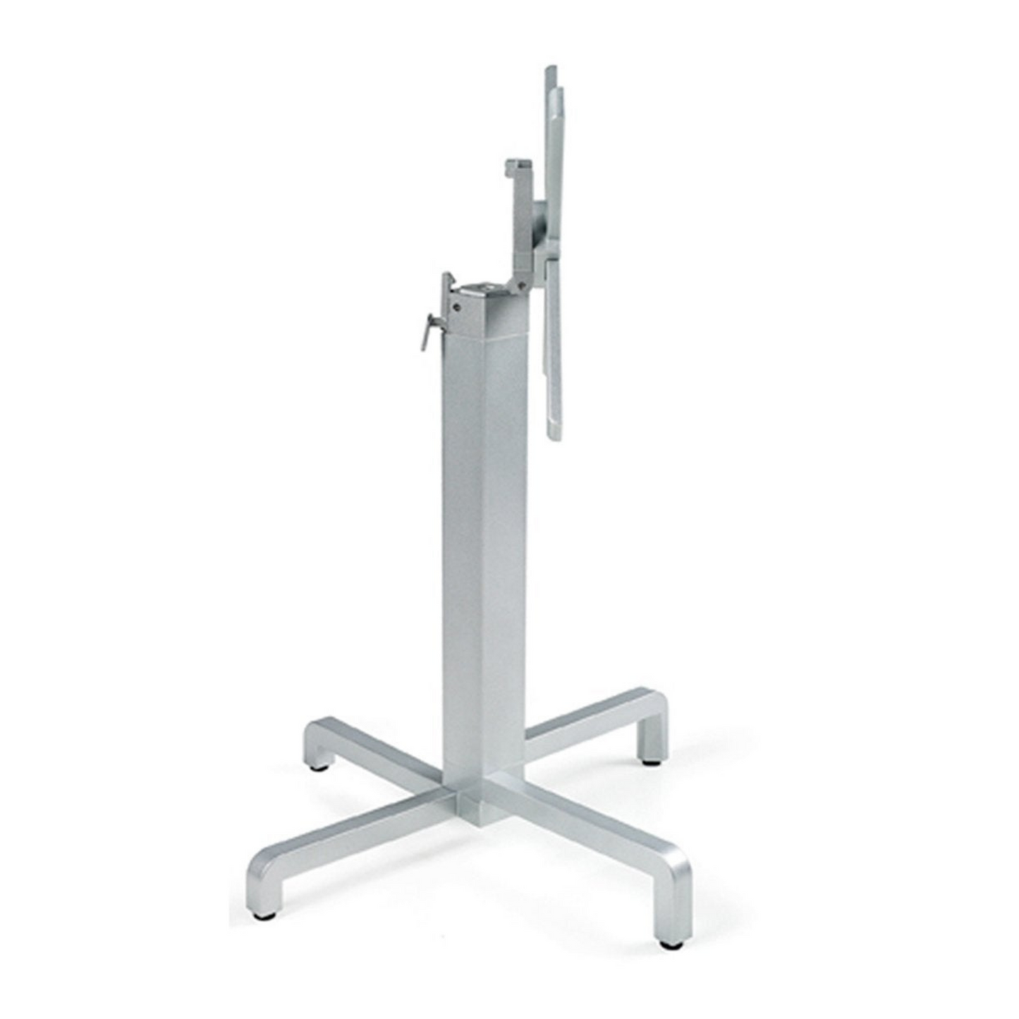NARDI Ibisco 28.3" Tilting Dining Height Table Base, Silver - 54554.00.000
