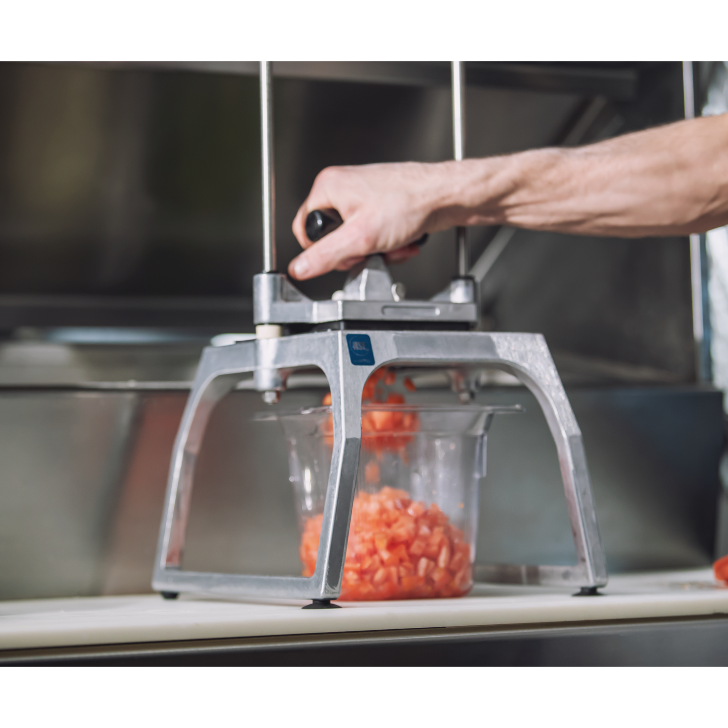 Vollrath | Robot culinaire manuel Instacut 5.1, dés de 1/4 po