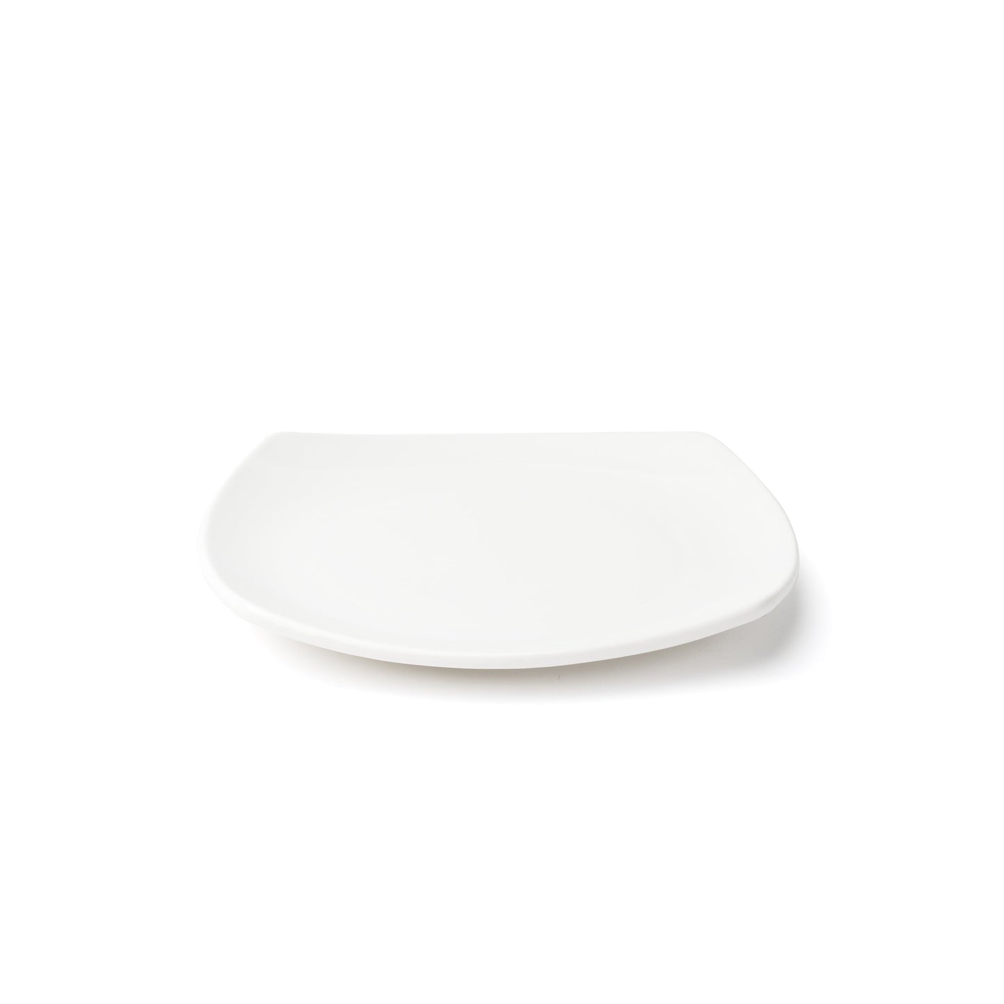 Browne Foundation Rounded Square Coupe Plate, 6.75", White (36-pack) - 5630195