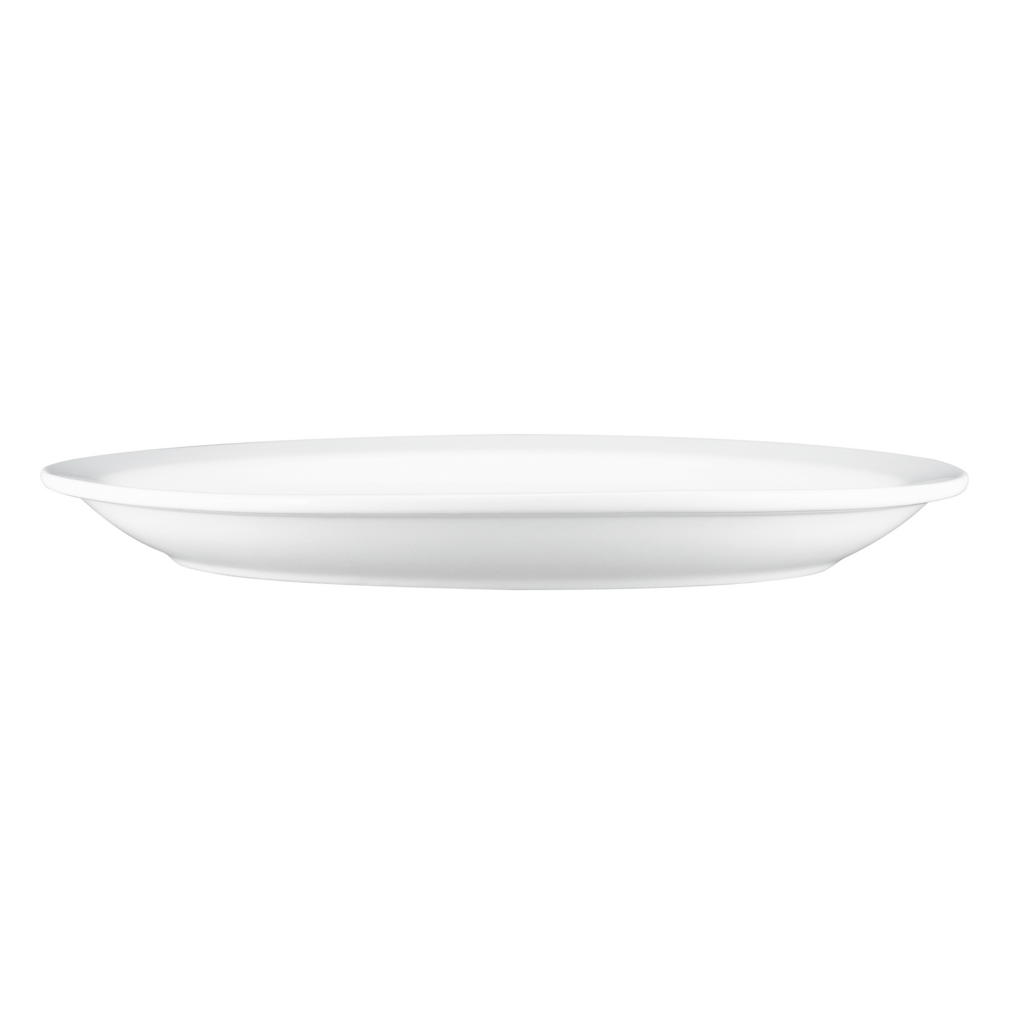 Browne Palm Oval Platter, 13", White (12-pack) - 563969