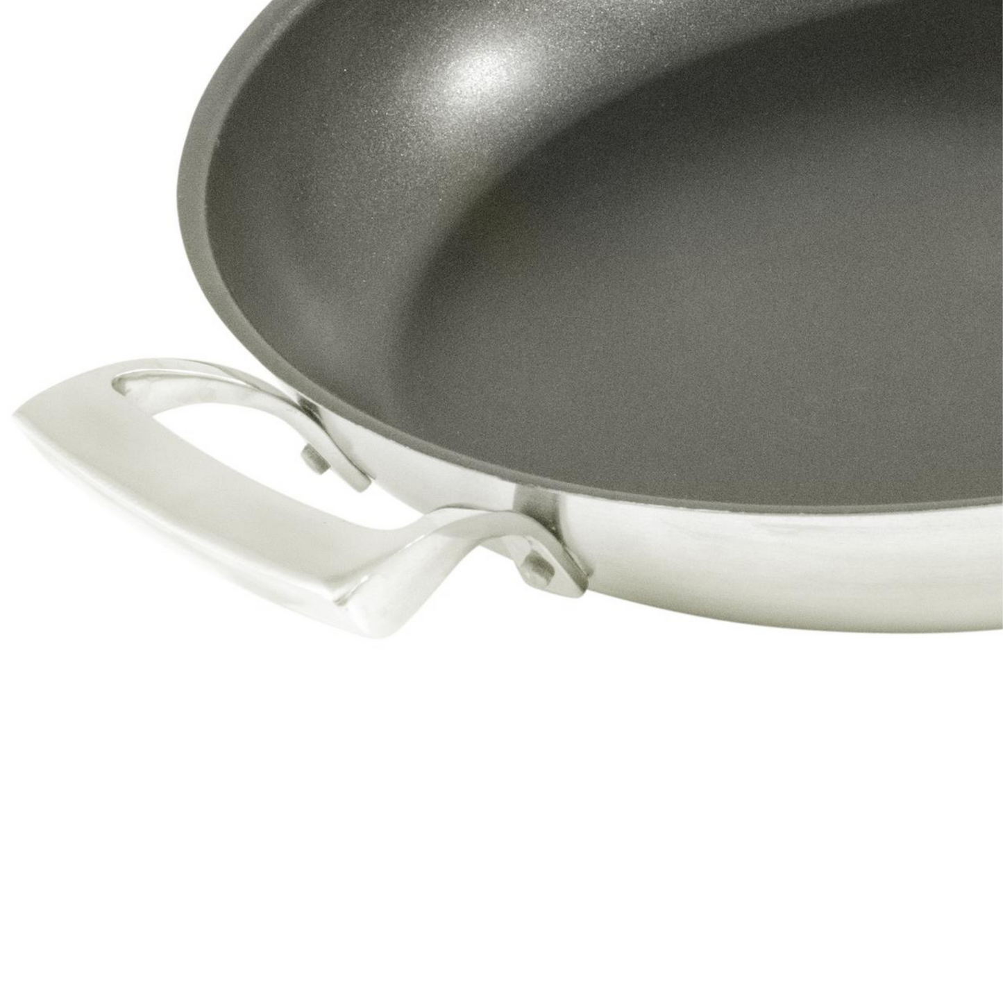 Browne Thermalloy Deluxe Non-Stick Fry Pan, 12.5", Stainless Steel - 5724062