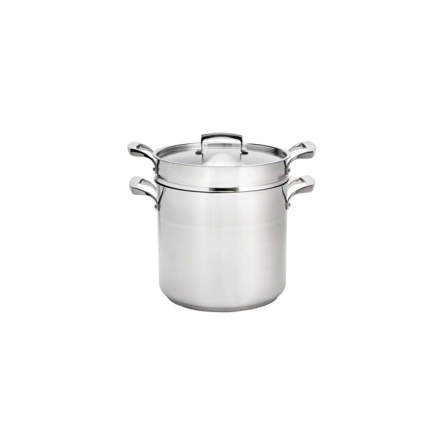 Browne Thermalloy Double Boiler 3 Piece Set, 9 qt, Stainless Steel - 5724068