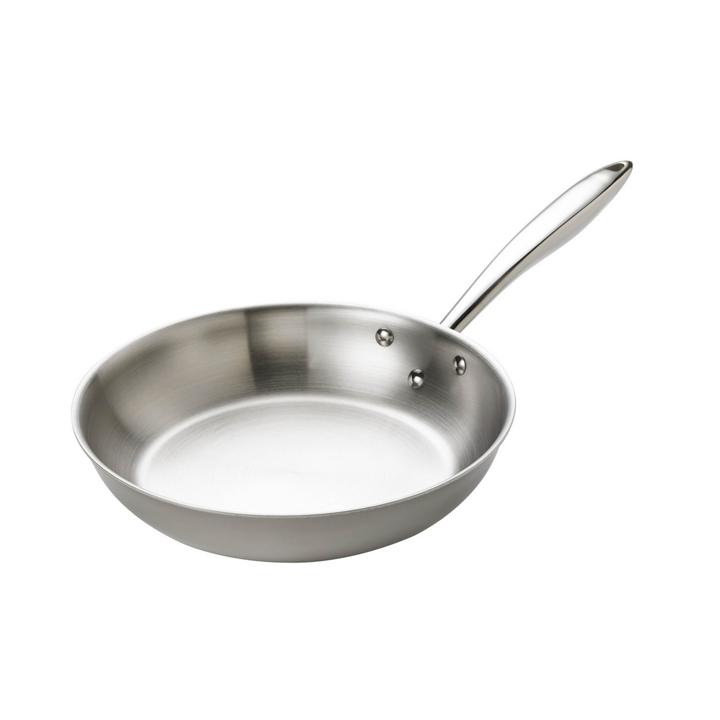 Browne Thermalloy Tri-Ply Fry Pan, 8", Stainless Steel - 5724092