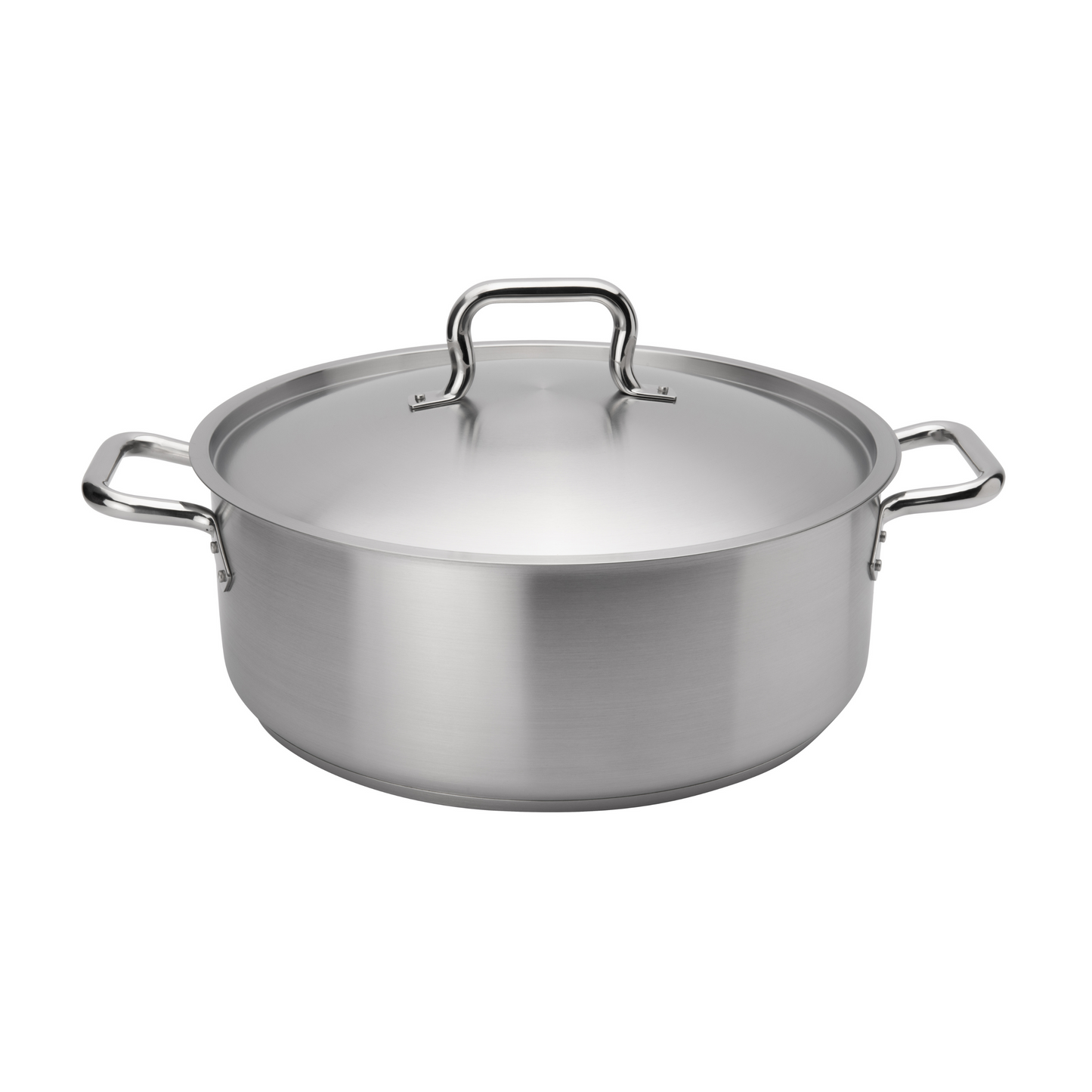 Browne Elements Brazier with Lid, 20 qt, Stainless Steel - 5734019