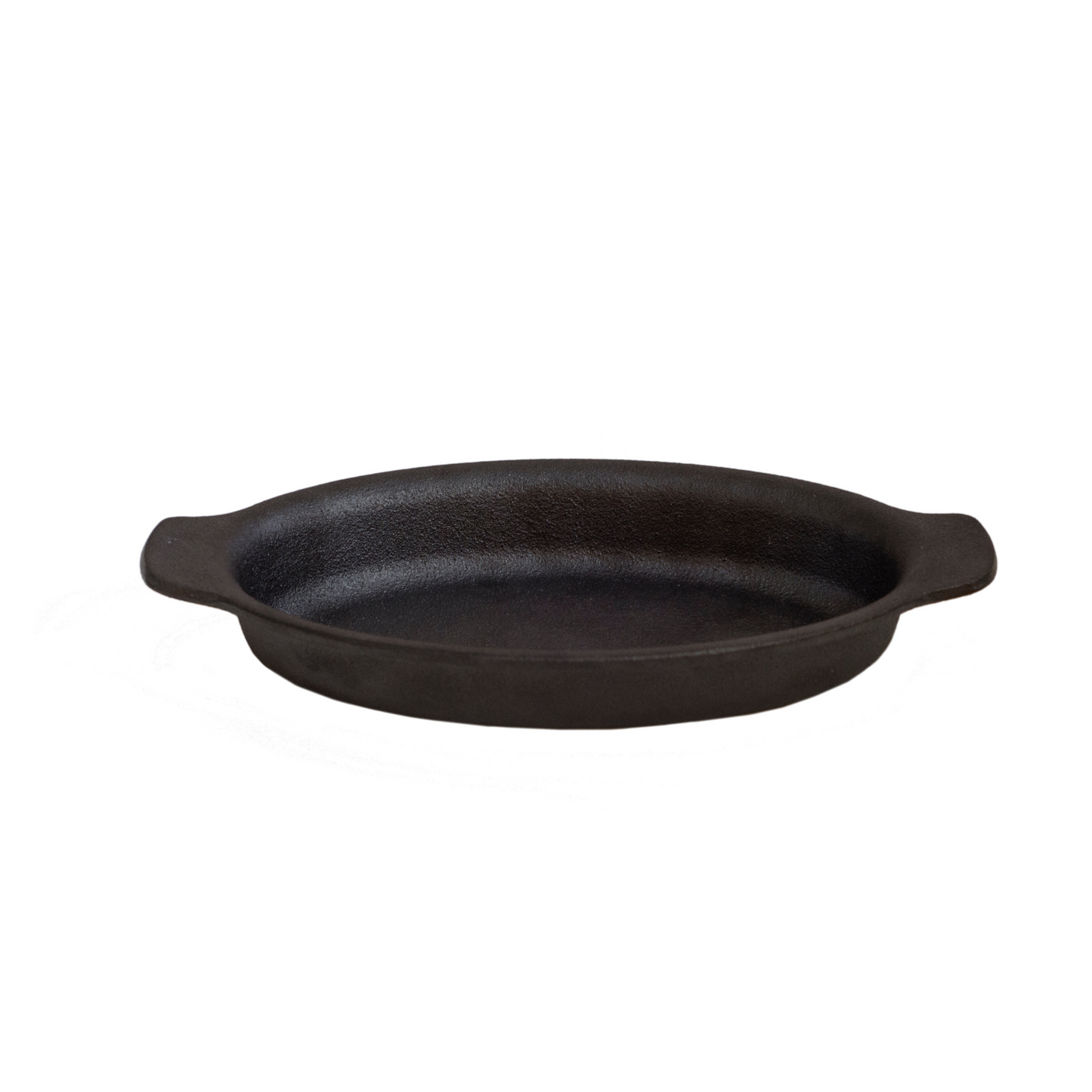 Browne Thermalloy Cast Iron Oval Gratin Server, 11 oz, Pre-seasoned - 573755