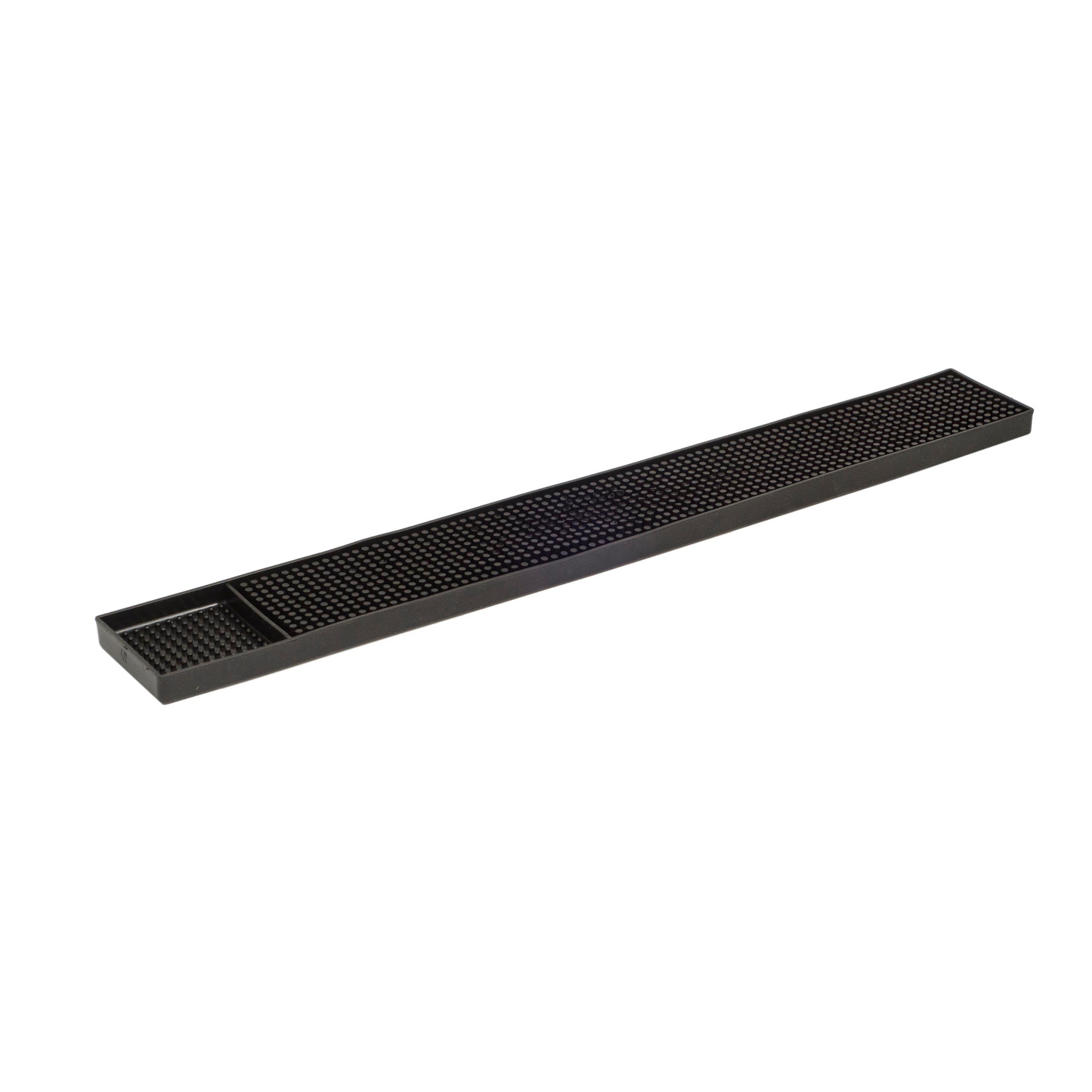 Browne Bar Drainer Mat, 3" x 24", Black - 57486602