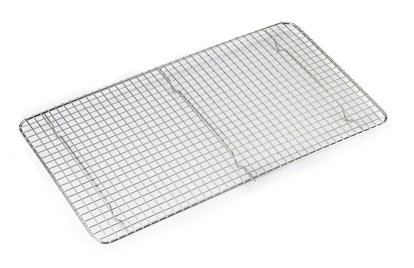 Browne Footed Food Pan Grate, Rectangular, 10" x 18" - 575527
