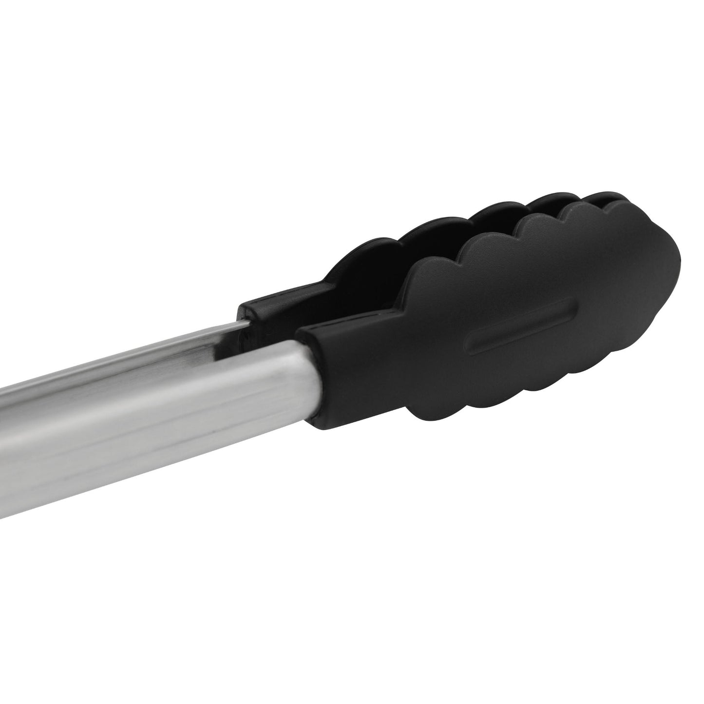 Cuisipro | Pinces de verrouillage en nylon, 16 po, acier inoxydable/noir