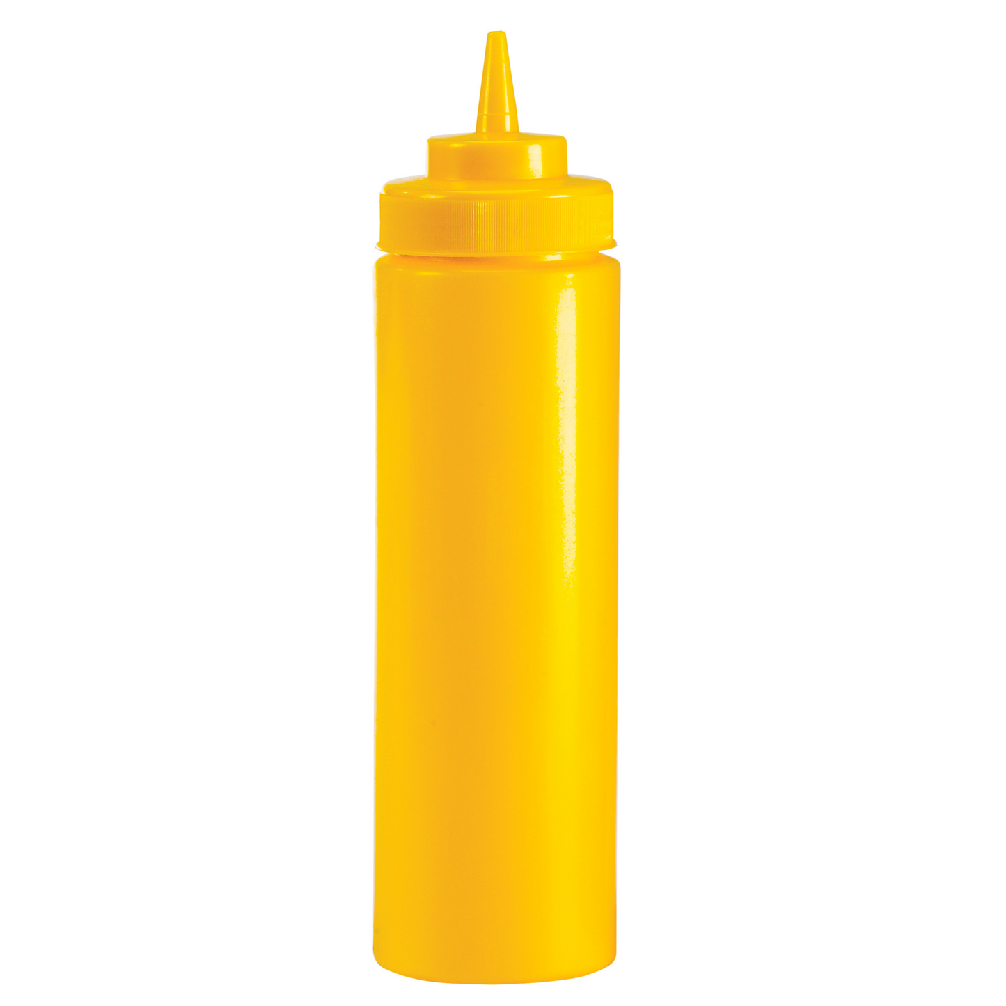 Browne Wide Mouth Squeeze Bottle, 24 oz, Yellow - 57802417