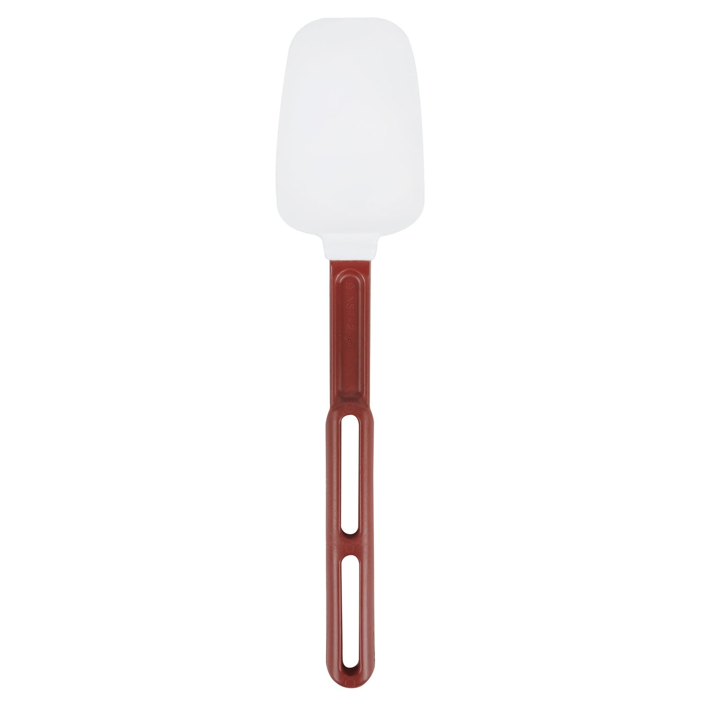 Vollrath High Temp Silicone SoftSpoon Spatula, 13.5", Red - 58123