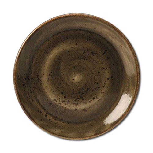 Steelite | Assiette de coupe artisanale, 6 po, brun (paquet de 36)