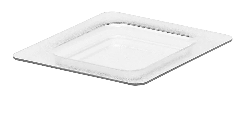 Cambro ColdFest Insulated Food Pan Flat Lid, 1/6 Size, Clear - 60CFC135