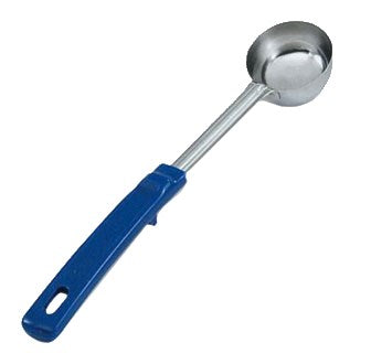 Vollrath Grip N Serve Round Solid Spoodle, Color Coded Handle, 2 oz, Blue - 62157