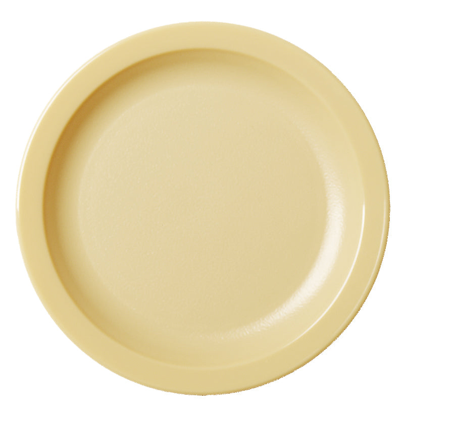 Cambro | Assiette à rebord étroit Camwear, 6,5", beige