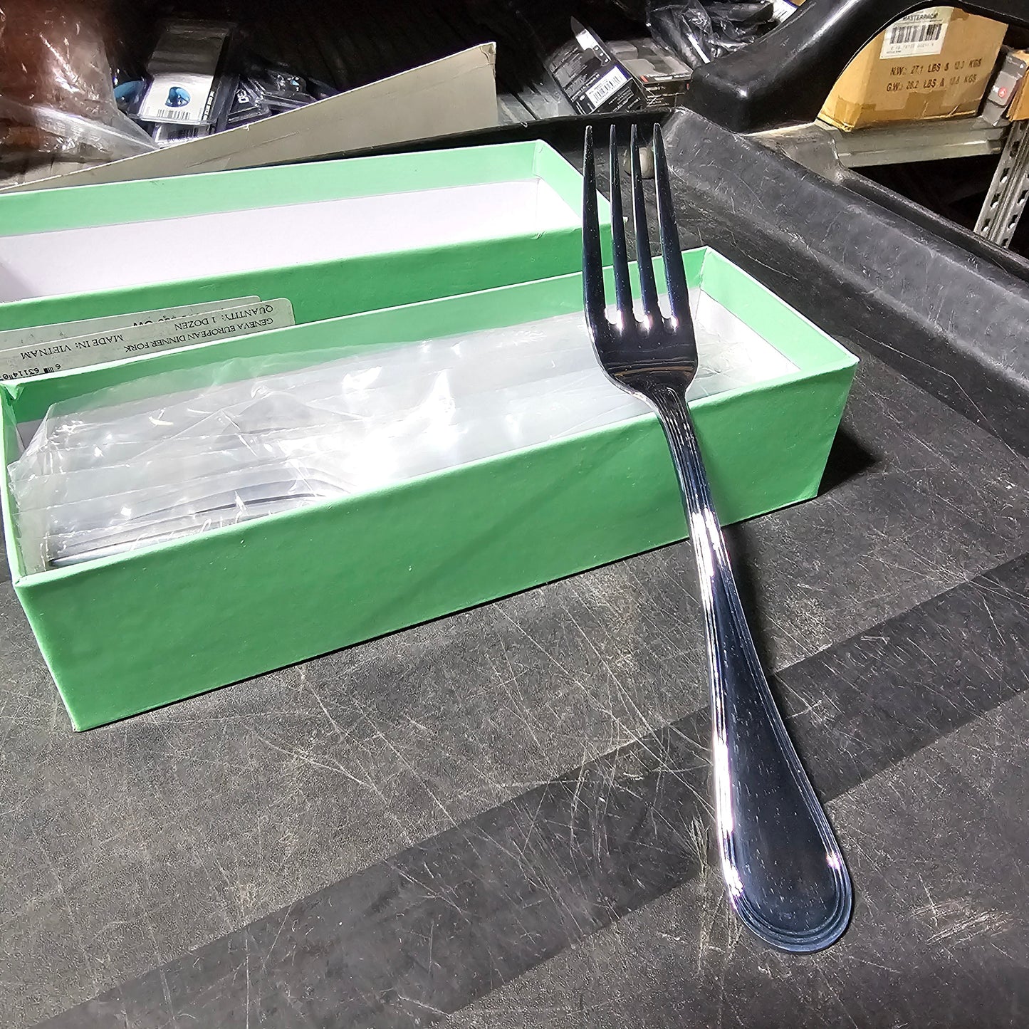 Libbey World Tableware Geneva Euro Dinner Fork (12-pack), FINAL SALE - 374 039