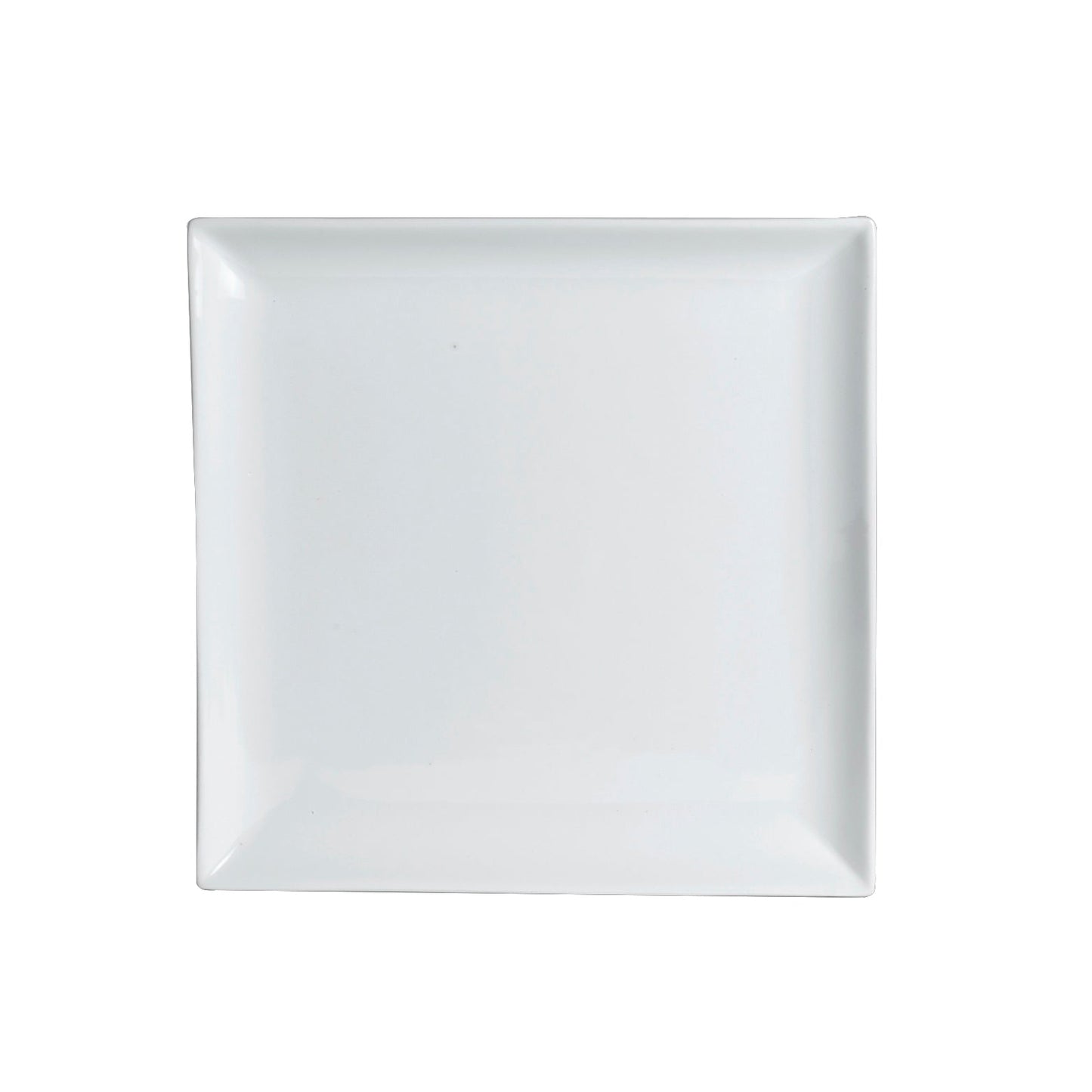 Steelite Varick Cafe Porcelain Square Plate, 10" (12-pack) - 6900E538