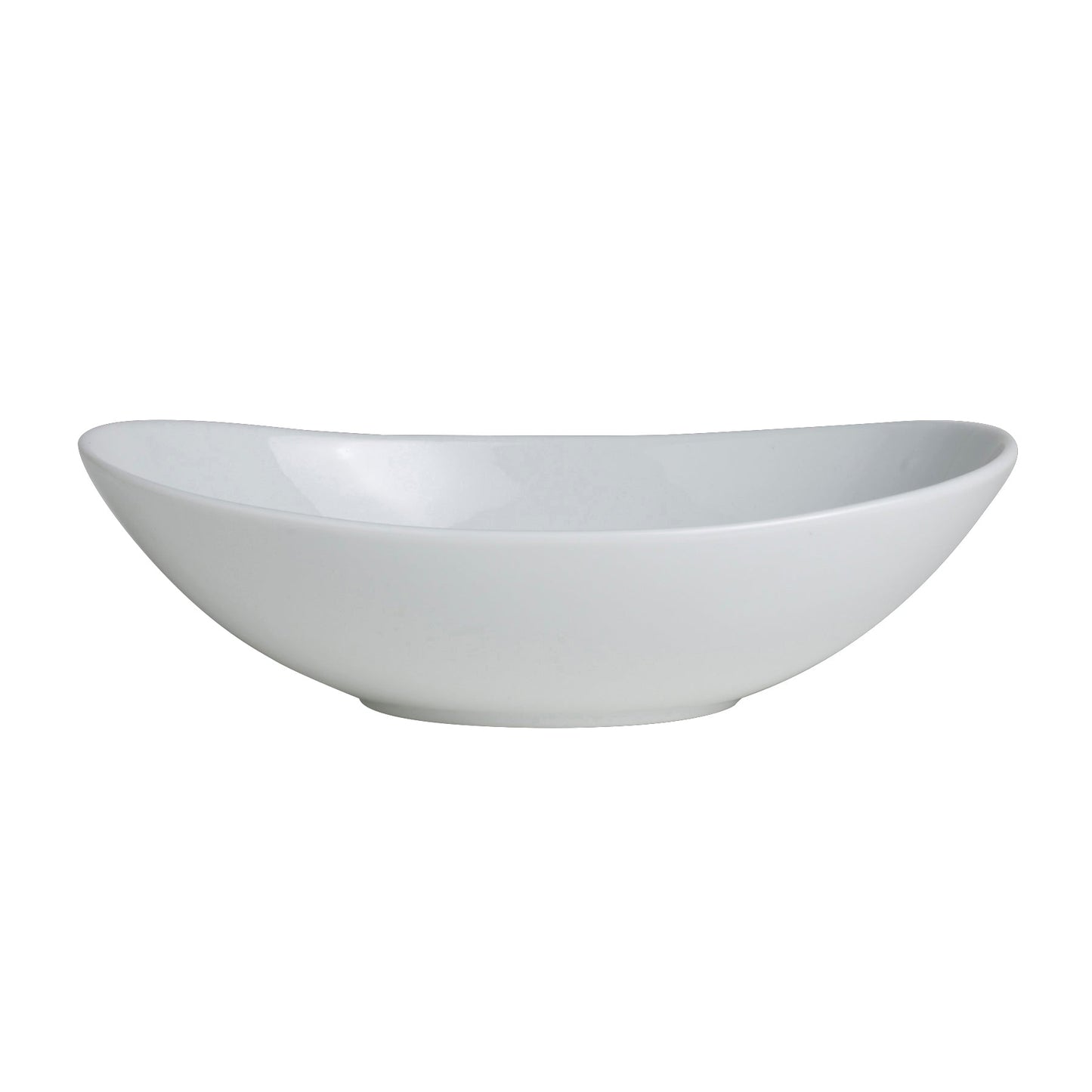 Steelite | Bol ovale en porcelaine Varick Cafe, 7 oz (paquet de 12)