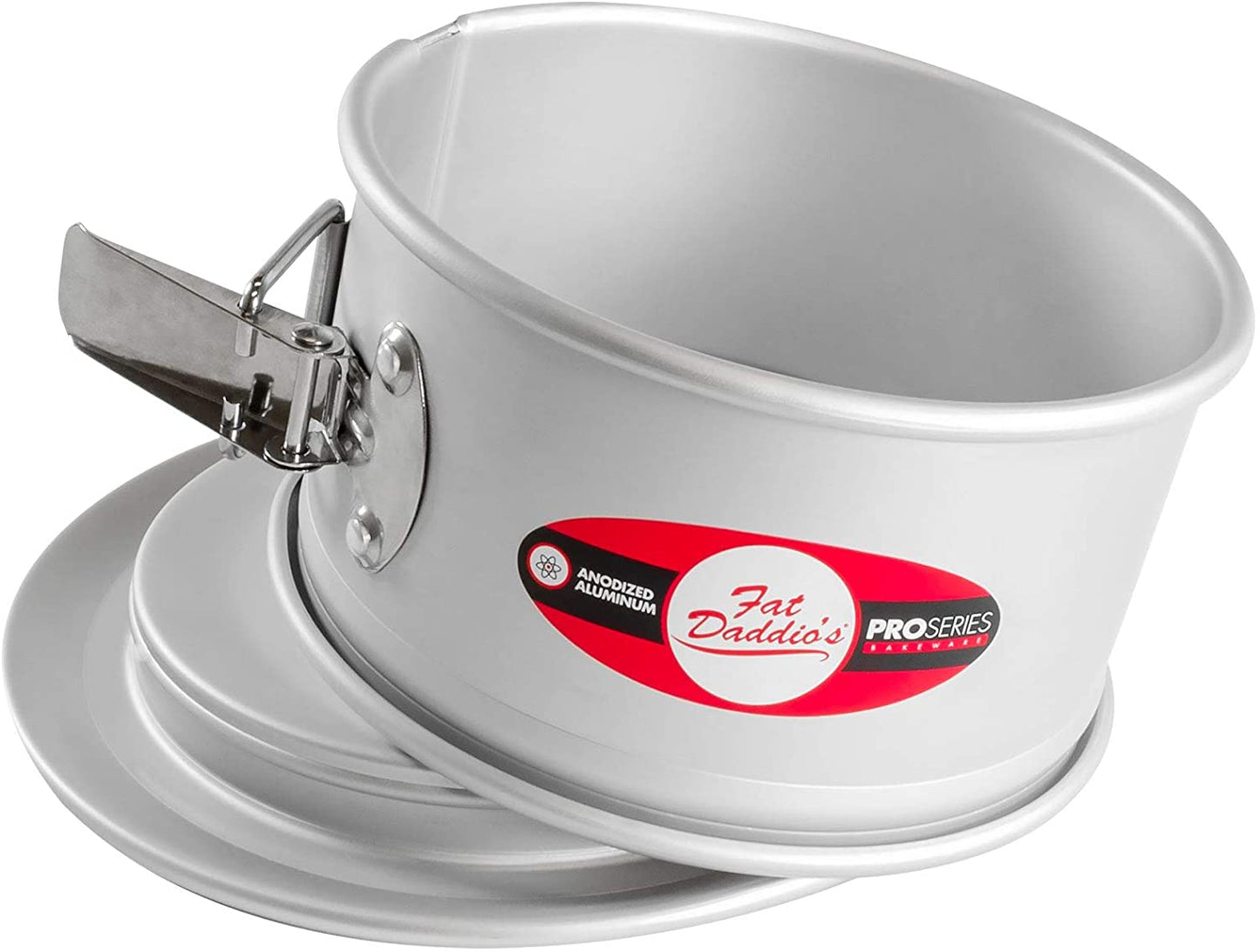 Fat Daddio's Round Springform Pan, 6" x 3", Aluminum - FDPSF63