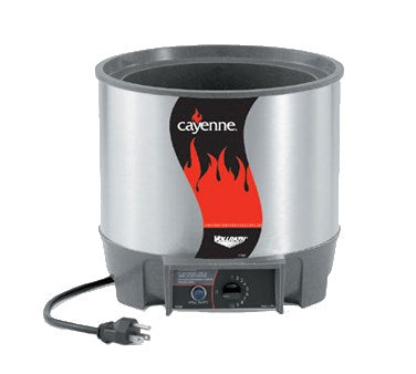Vollrath Cayenne Round Heat 'N Serve Rethermalizer, 7 qt, 120V - 72017