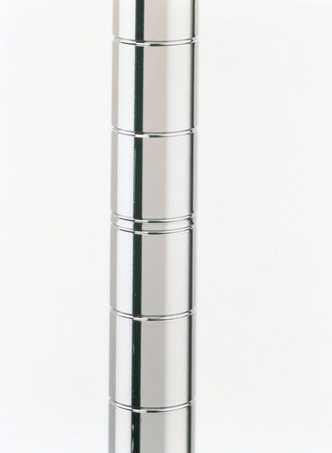 Metro Super Erecta Wire Shelf Post for Stem Casters, 74", Chrome - 74UP