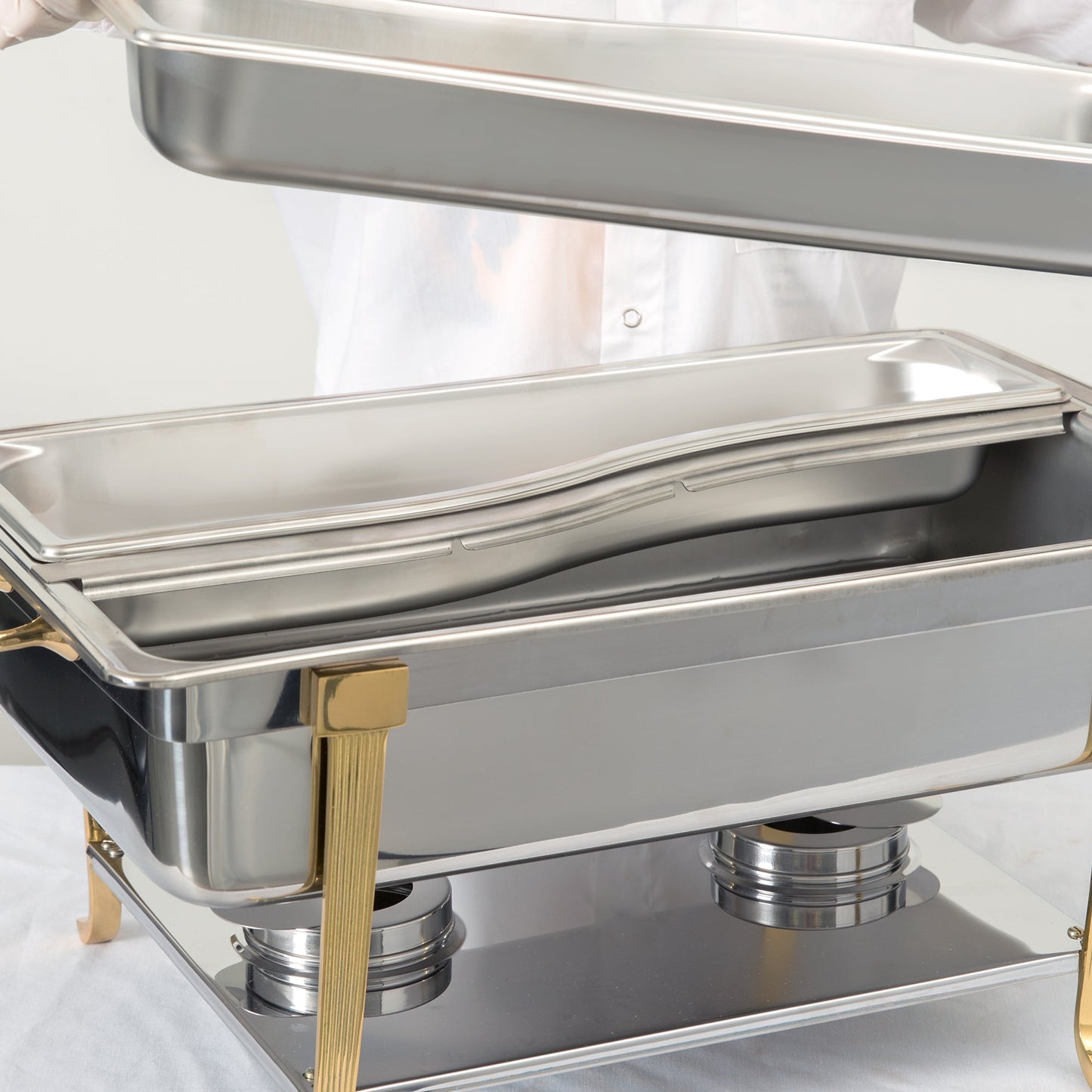 Vollrath Wild Food Pan Adapter Bar, Long, Stainless Steel - 75015