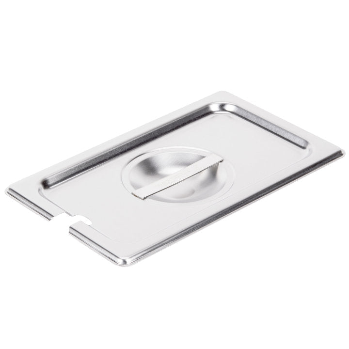 Vollrath Super Pan V Slotted Food Pan Cover, 1/4 Size, 22 Gauge Stainless Steel - 75240