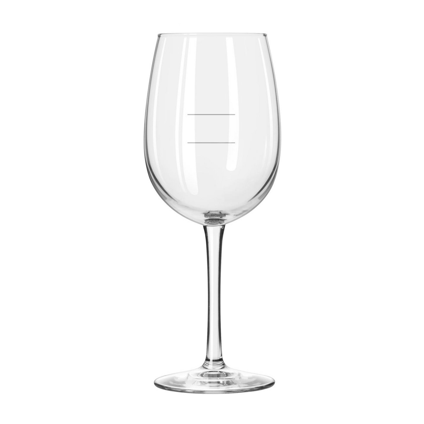 Libbey Vina Wine Glass with 6 oz & 9 oz Pour Lines, 16 oz (12-pack) - 7533/1178N