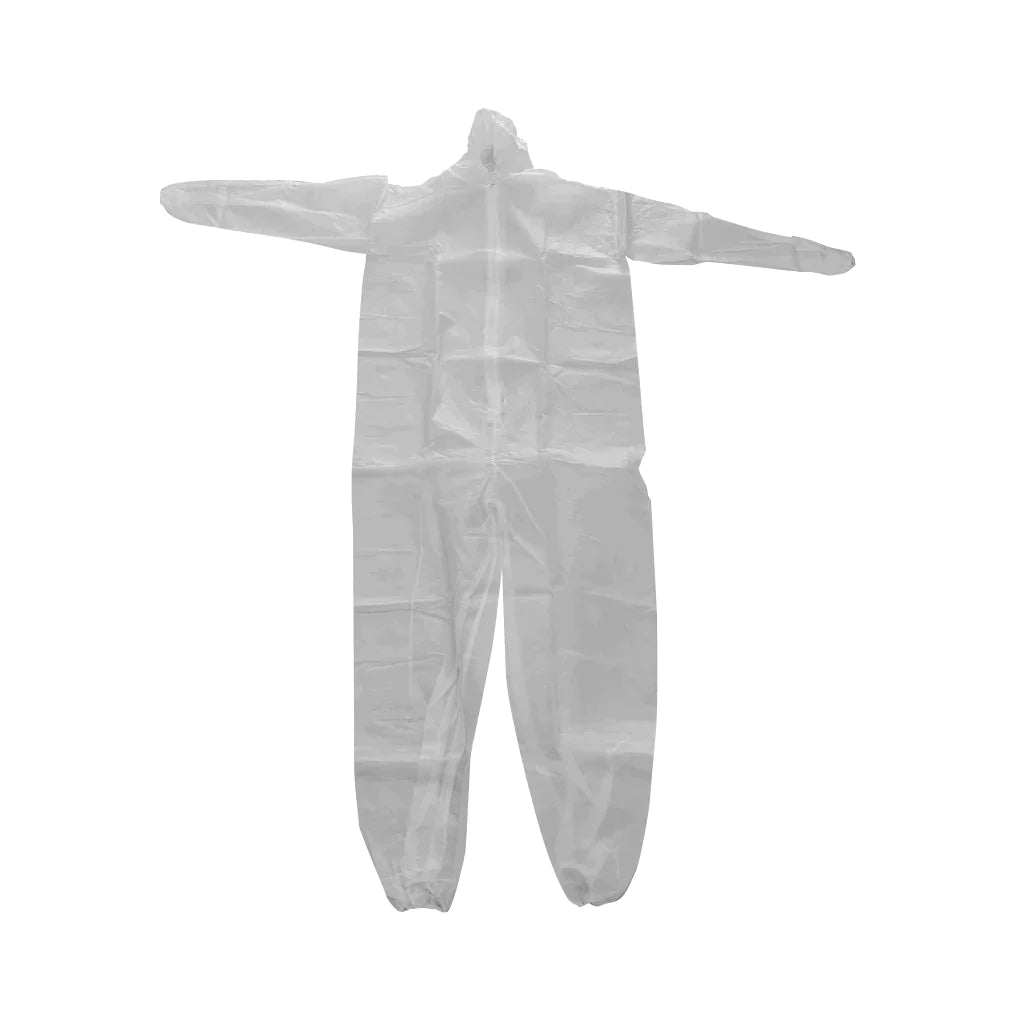 Globe Disposable Coverall with Hood, 2XLarge, White (25-pack) FINAL SALE, FINAL SALE - GLOBE7723