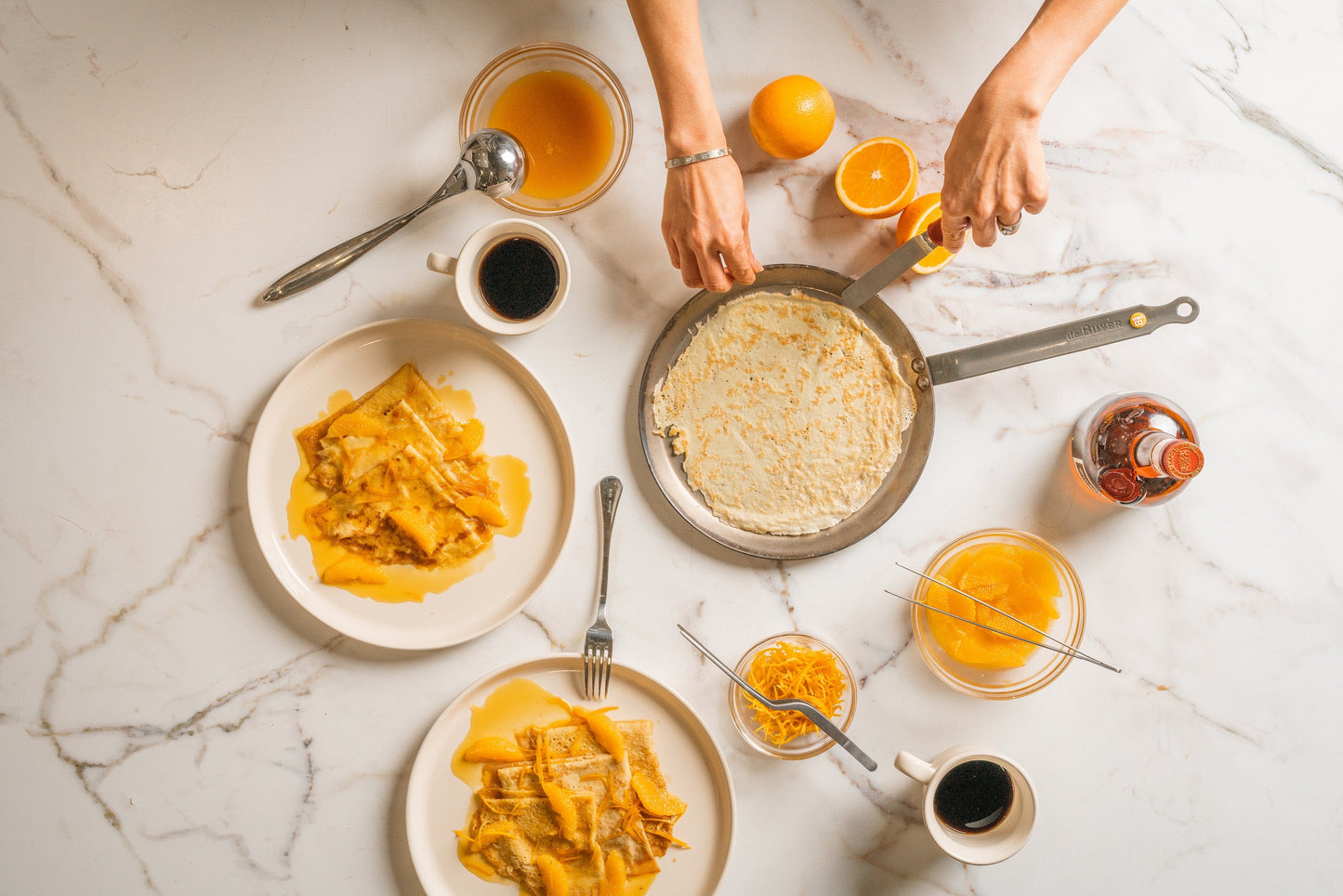 Crêpière de Buyer Mineral B Element, 9,5 pouces, acier - 77561524