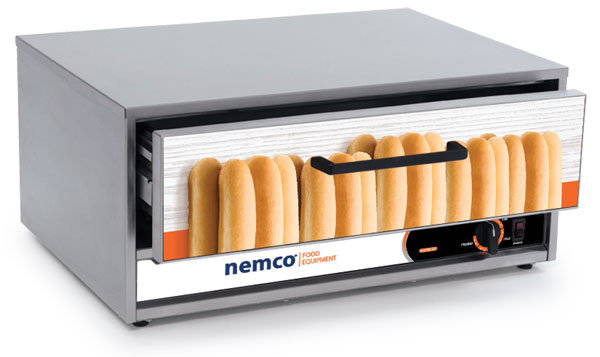 Nemco | Moist Heat Bun Warmer, 64 Buns, 120V - ChefEquipment.com