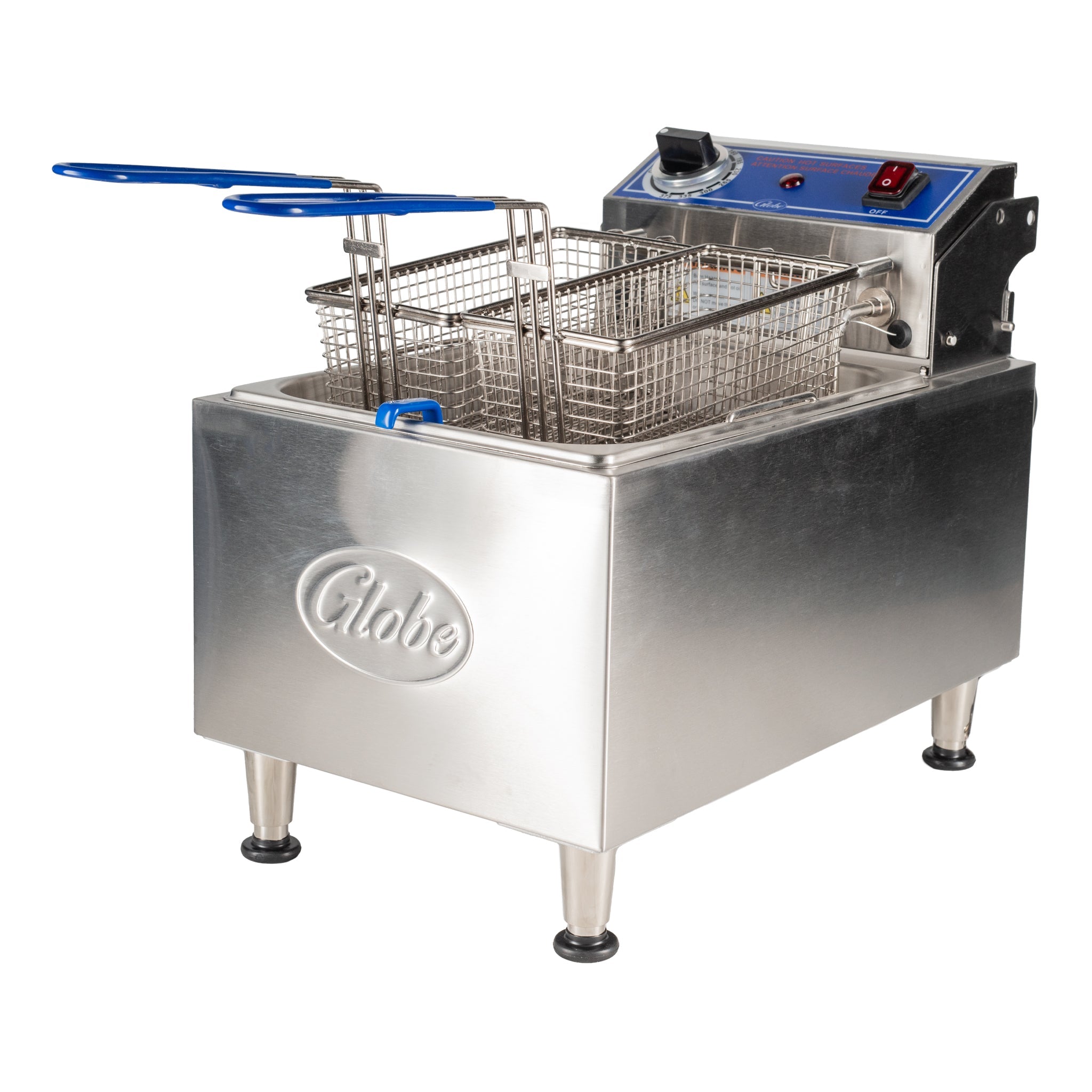 Globe PF10-E-C Electric Countertop Fryer, 10 lb/hour - PF10E-C ...