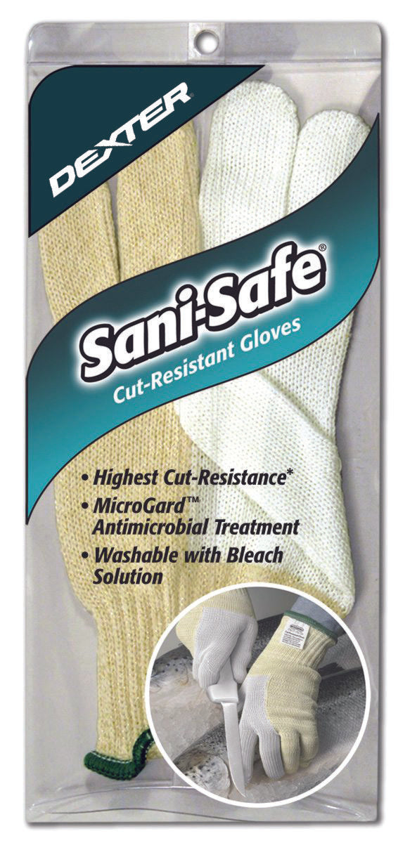 Dexter Cut Resistant Glove, XLarge, White/Beige - SSG1-X-PCP
