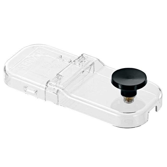 Server Hinged Slim Fountain Jar Lid, Clear Plastic - 83214