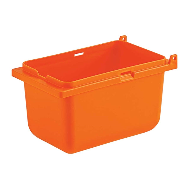 Server | Pot de fontaine de taille 1/9, 41 oz, 3 1/2 po de profondeur, orange