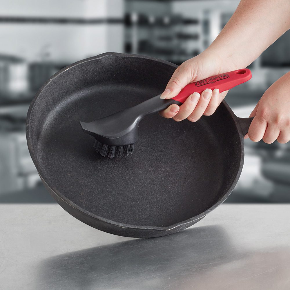 Chef Master Scrub Brush for Cast Iron - 90058
