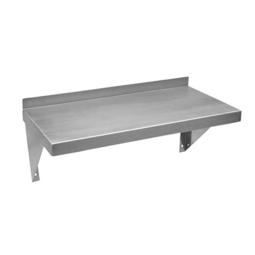 EFI Wall Mount Shelf, 12" x 36", Stainless Steel - WMS-12-36