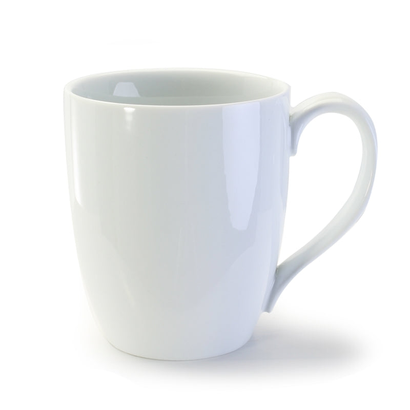 BIA Coffee Mug, 14 oz, White Porcelain - 903109WH