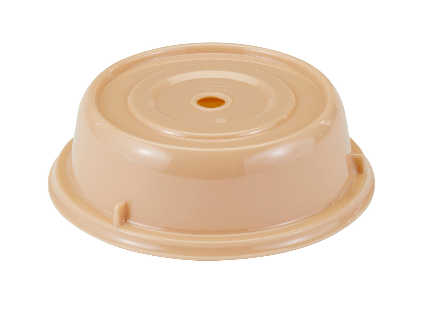 Cambro Camwear Camcovers Plate Cover, 9.5", Beige - 905CW133