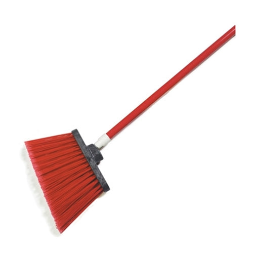 Carlisle Sparta Duo-Sweep Angle Broom, 56", Red - 41082EC05