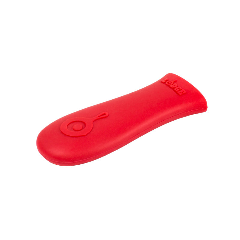 Lodge | Manchon de support de poignée chaude en silicone, rouge